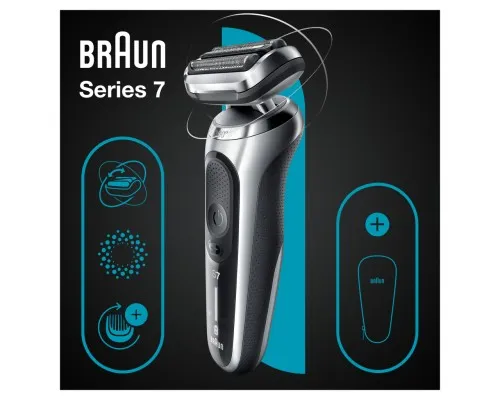 Електробритва Braun Series 7 71-S1000s SILVER / BLACK