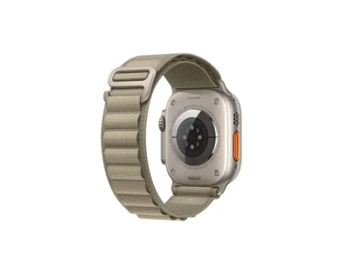 Смарт-часы Apple Watch Ultra 2 GPS + Cellular, 49mm Titanium Case with Olive Alpine Loop - Large (MRF03UL/A)