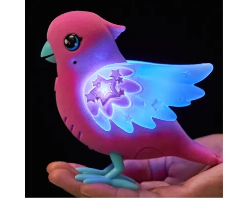 Интерактивная игрушка Moose Говорящая птичка Скайлер со светом (26402)