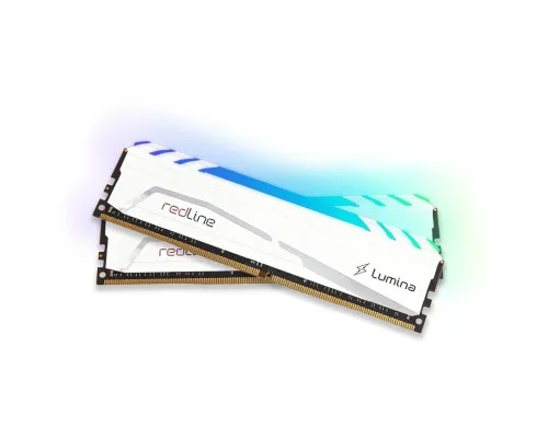 Модуль памяті для компютера DDR5 32GB (2x16GB) 6800 MHz Redline RGB White Mushkin (MLB5C680CKKP16GX2)