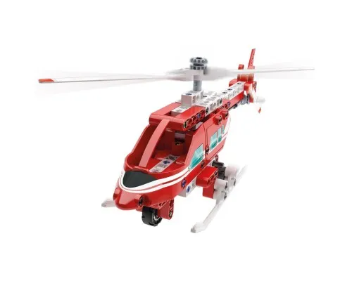 Конструктор Clementoni 2 в 1 Firefighting Helicopter, серія Science & Play, 160 деталей (75075)