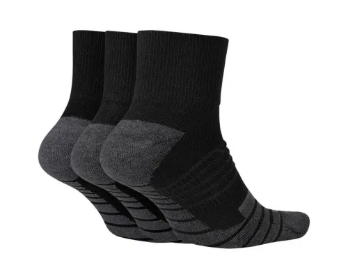 Шкарпетки Nike U NK EVRY MAX CUSH ANKLE 3PR SX5549-010 46-50 3 пари Чорні (091206422925)