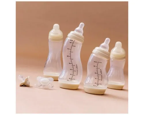 Набор для кормления новорожденных Difrax S-bottle Natural 4 антиколиковые бутылочки, 2 пустышки (603)