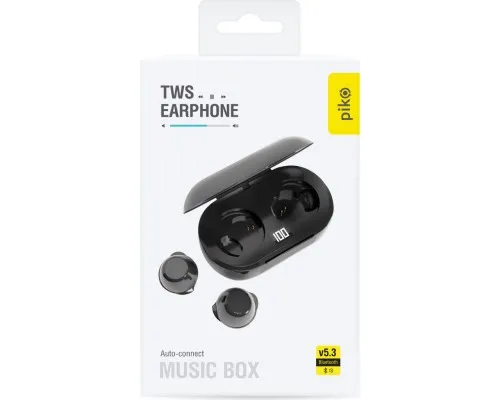 Навушники Piko TWS-MusicBox Black (1283126583414)