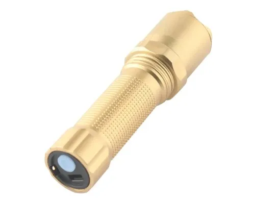 Ліхтар Quantum Minik gold 3W LED з USB 40шт/уп (QM-FL1044-B)