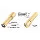 Ліхтар Quantum Minik gold 3W LED з USB 40шт/уп (QM-FL1044-B)