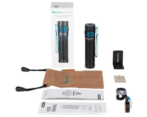 Ліхтар Olight Baton 3 Pro Max Black (Baton 3 Pro Max CW)