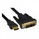 Кабель мультимедийный HDMI to DVI 18+1pin M, 1.8m Cablexpert (CC-HDMI-DVI-6)