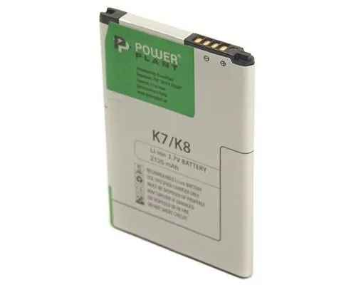 Аккумуляторная батарея PowerPlant LG K7/K8 (BL-46ZH) 2125mAh (SM160037)