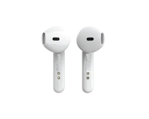 Наушники Trust Primo Touch True Wireless Mic White (23783)