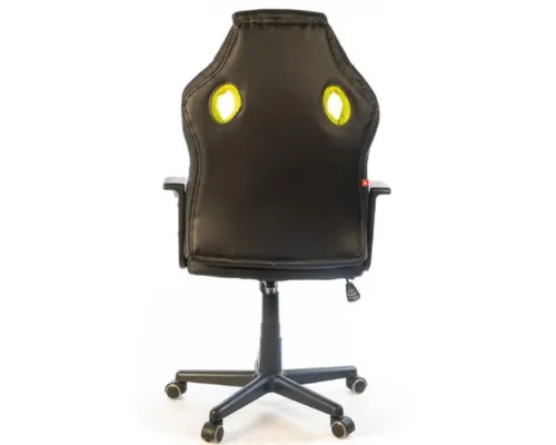 Офісне крісло Аклас Анхель PL TILT чорно-салатовий (20999)