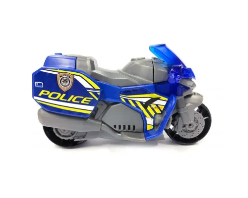 Спецтехника Dickie Toys Полицейский мотоцикл с выдвижным знаком (3302031)