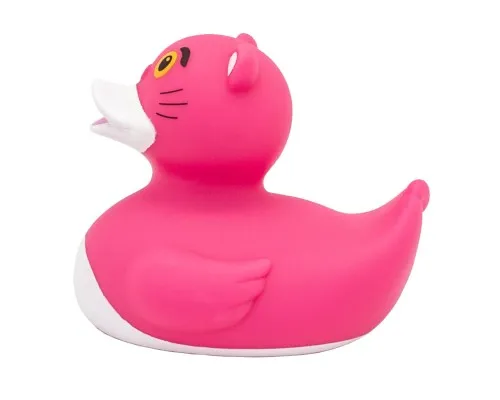 Іграшка для ванної Funny Ducks Качка Пантера Рожева (L1314)