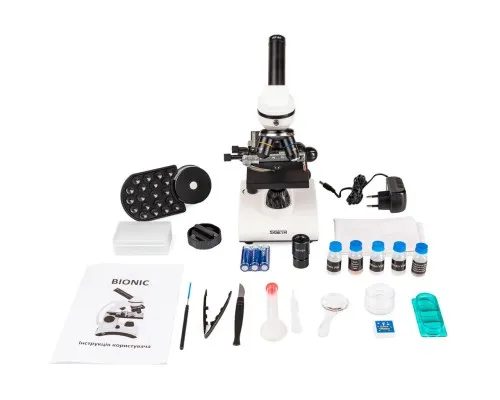 Микроскоп Sigeta Bionic 40x-640x + смартфон-адаптер (65275)