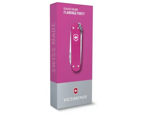 Нож Victorinox Classic SD Alox Colors Flamingo Party (0.6221.251G)