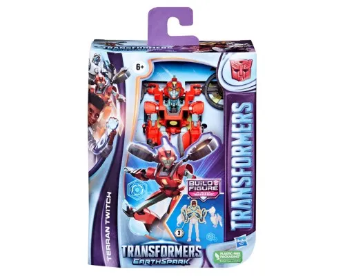 Трансформер Hasbro Transformers EarthSpark Deluxe Твітч (F6231_F6734)