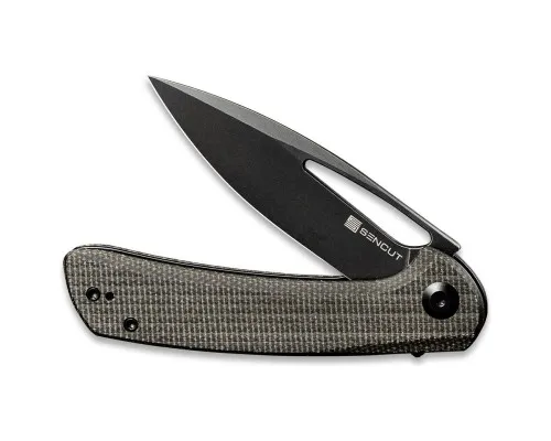 Нож Sencut Honoris Dark Micarta Black Blade (SA07B)