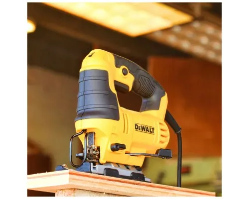 Електролобзик DeWALT 650 Вт, 500 - 3200 хід/хв, 2.4 кг (DWE349)