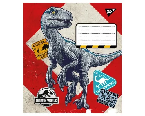 Тетрадь Yes А5 Jurassic world 12 листов, линия (766289)