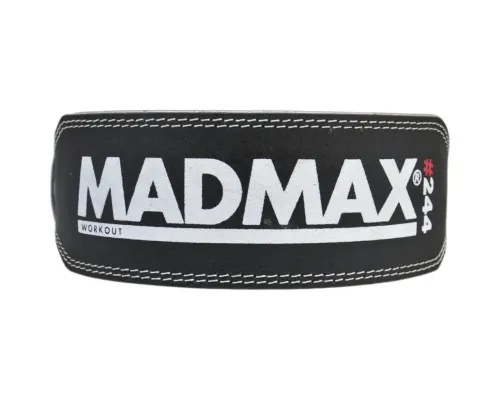 Атлетичний пояс MadMax MFB-244 Sandwich шкіряний Black XL (MFB-244_XL)