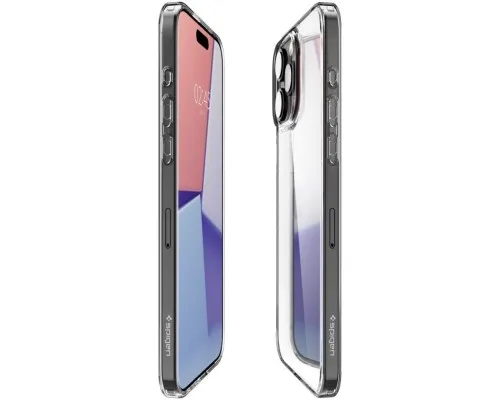 Чохол до мобільного телефона Spigen Apple iPhone 15 Pro Air Skin Hybrid Crystal Clear (ACS06697)