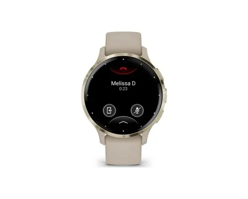 Смарт-часы Garmin Venu 3S, French Gray + Soft Gold, GPS (010-02785-02)