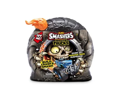 Ігровий набір Smashers з аксесуарами Monster Wheels (SKULL TRUCK)/Монстер Вілс (СКАЛЛ ТРЕК) (74103B)