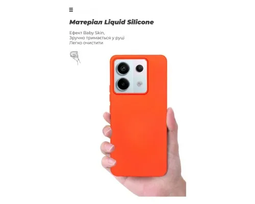 Чохол до мобільного телефона Armorstandart ICON Case Xiaomi Redmi Note 13 Pro 5G Red (ARM71852)