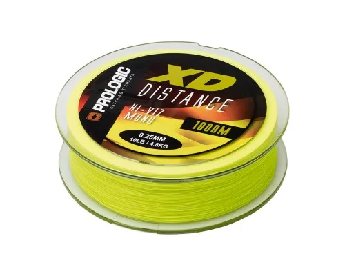 Леска Prologic XD Distance Mono 1000m 0.28mm 5.60kg 12Lb Hi-Viz Yellow (1846.19.14)