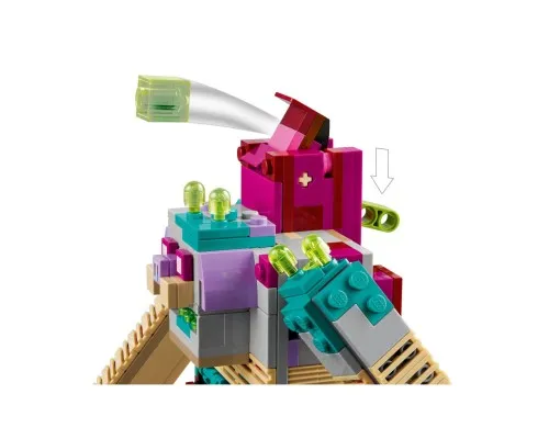 Конструктор LEGO Minecraft Сутичка з пожирачем 420 деталей (21257)