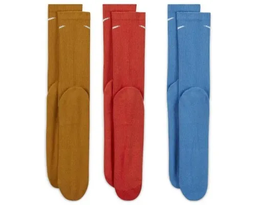 Шкарпетки Nike U NK EVRY PLUS CUSH CREW 3PR SX6888-918 34-38 3 пари Мультиколор (195868374407)