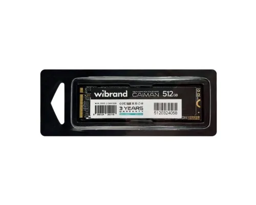 Накопичувач SSD M.2 2280 512GB Caiman Wibrand (WIM.2SSD/CA512GB)
