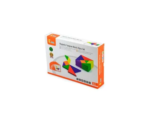 Игровой набор Viga Toys Магнитный танграм для досок 35 элементов (50643FSC)