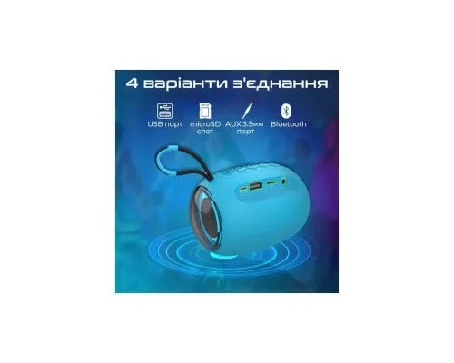 Акустична система Promate Capsule-3 Blue (capsule-3.blue)