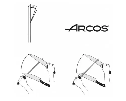 Мусат Arcos овальний 300 мм (279010)