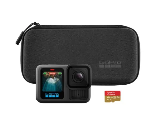 Экшн-камера GoPro HERO13 Black + 64Gb SD card (CHDSB-131-RT)