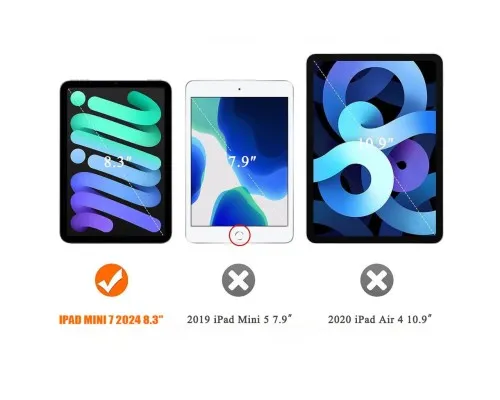 Чохол до планшета BeCover Apple iPad Mini 7 2024 Deep Blue (712428)