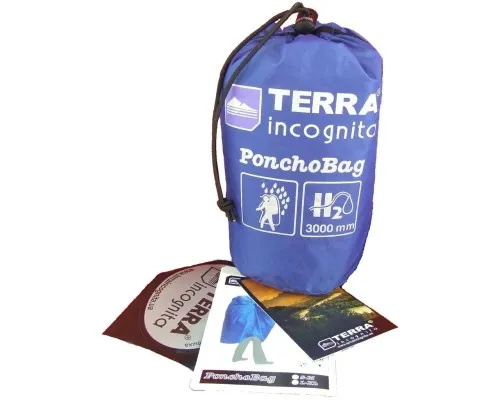 Накидка Terra Incognita PonchoBag L/XL blue (4823081504412)