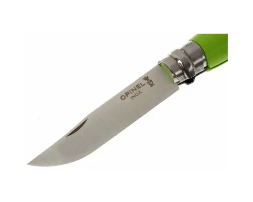 Нож Opinel №7 Inox VRI Trekking light green (001442)