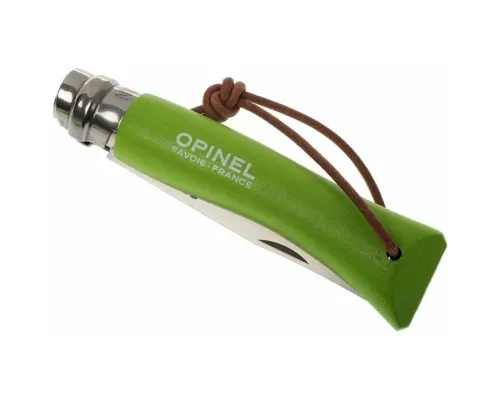 Нож Opinel №7 Inox VRI Trekking light green (001442)