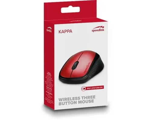 Мышка Speedlink Kappa Wireless Red (SL-630011-RD)