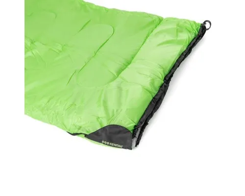 Спальний мішок Кемпінг Peak 200L з капюшоном Green (4823082714995)