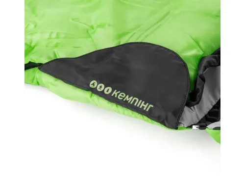 Спальный мешок Кемпінг Peak 200L с капюшоном Green (4823082714995)
