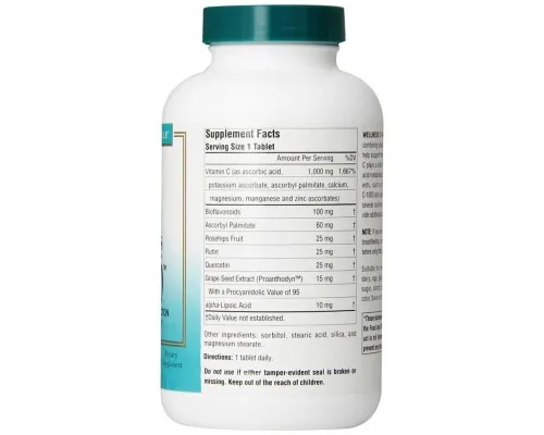 Вітамін Source Naturals Вітамін С-1000, Wellness, 50 таблеток (SN1031)