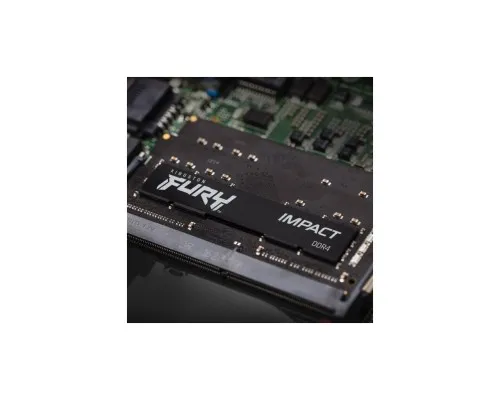 Модуль памяті для ноутбука SoDIMM DDR4 8GB 2666 MHz Fury Impact Kingston Fury (ex.HyperX) (KF426S15IB/8)