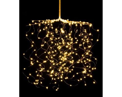 Гірлянда Luca Lighting підвіска з мерехтінням Звисаючі струни 1,5 м теплий білий (8718861853551)