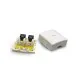 Компютерна розетка Cablexpert RJ45x2 FTP, cat.6 (NCAC-2F6-01)
