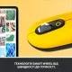 Мишка Logitech POP Mouse Bluetooth Blast Yellow (910-006546)