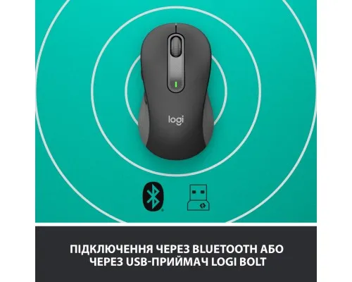 Мишка Logitech Signature M650 Wireless Graphite (910-006253)