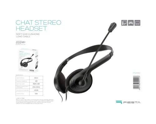 Навушники Fiesta Mic FIS1020 Stereo USB (FIS1020)